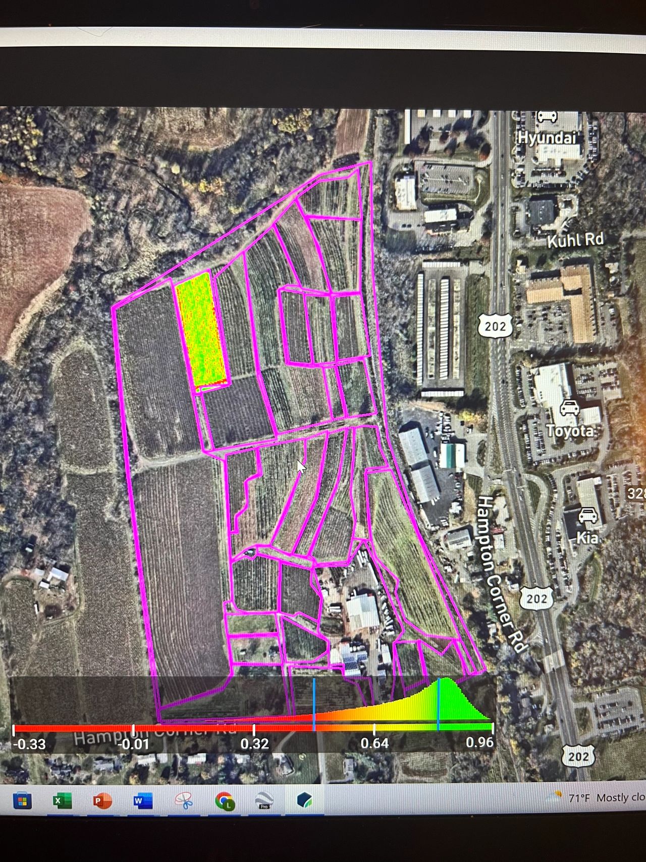 Kml land parcel 