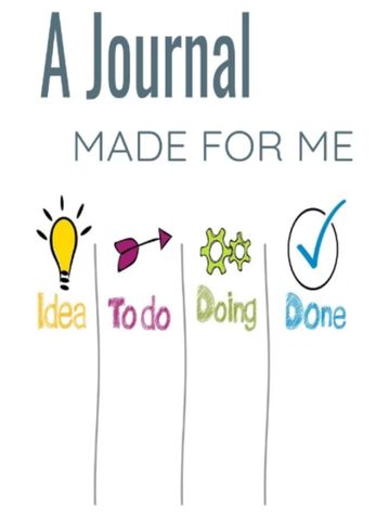 A Journal Made for Me is a super journal that is made just for YOU. Collect your thoughts, projects,