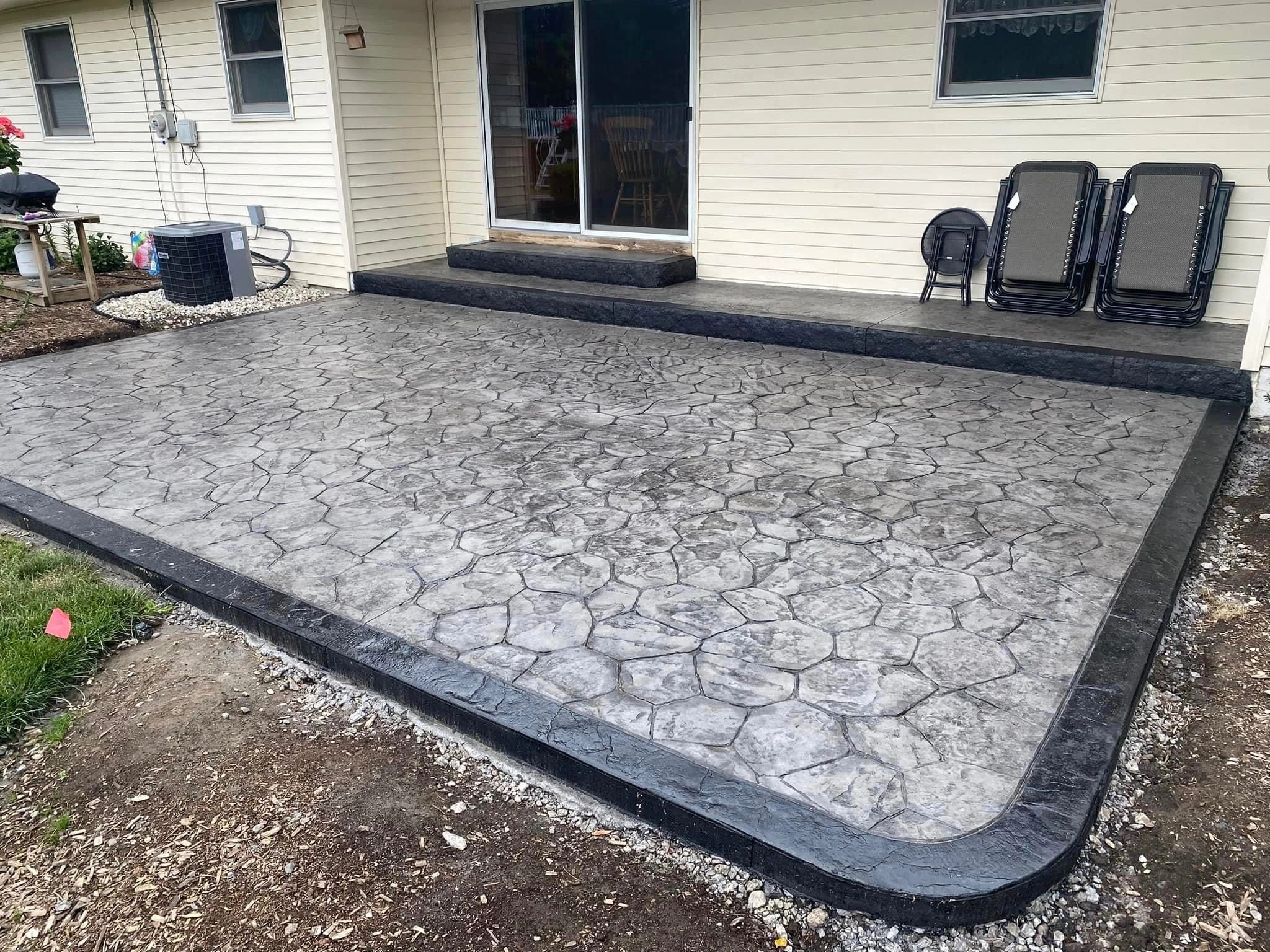 Tulsa stamped concrete