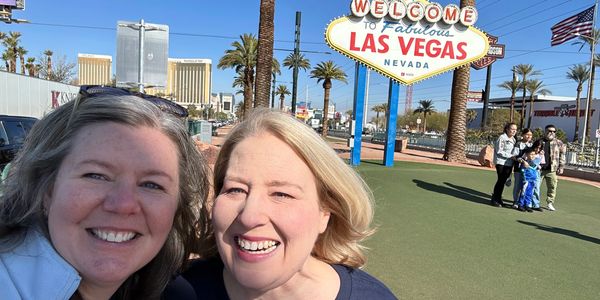 Rayne and Stephanie in Las Vegas for ODD Ball 2023