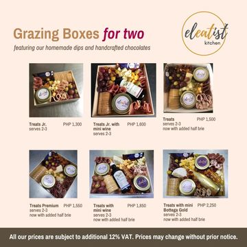 ELEATIST KITCHEN GRAZING BOXES FOR TWO