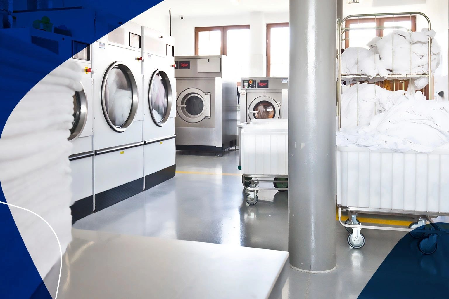 We're here to make laundry effortless for you. Contact us today for all your turnkey laundry needs.