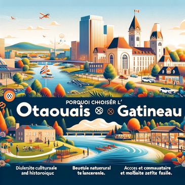 Pourquoi choisir l'Outaouais et Gatineau:
