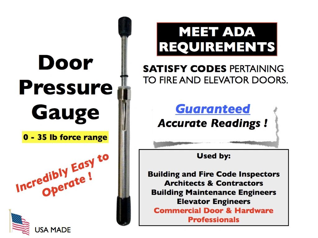 DOOR PRESSURE GAUGE