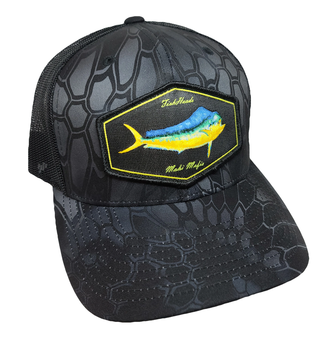 FishHeads Mahi Mahi FlexFit Snapback Trucker Hat