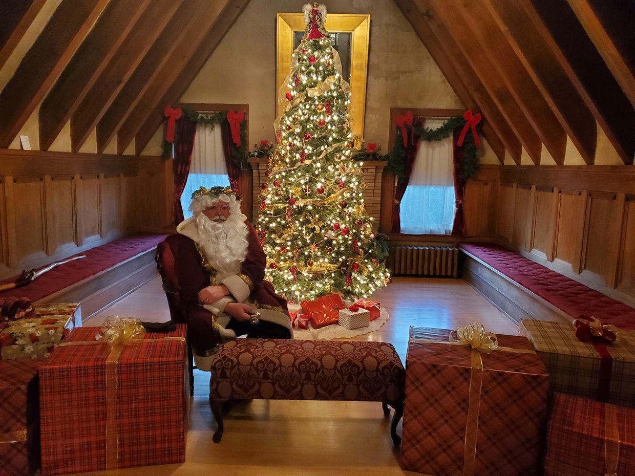 Kendrick Mansion Christmas 2022 Holiday Open House