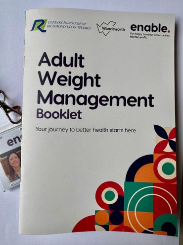 Adult Weight Management booklet for better health from London Borough of Richmond.