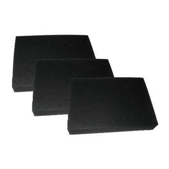 Black sponge x3 for DCH-200, 210, 220, 230
