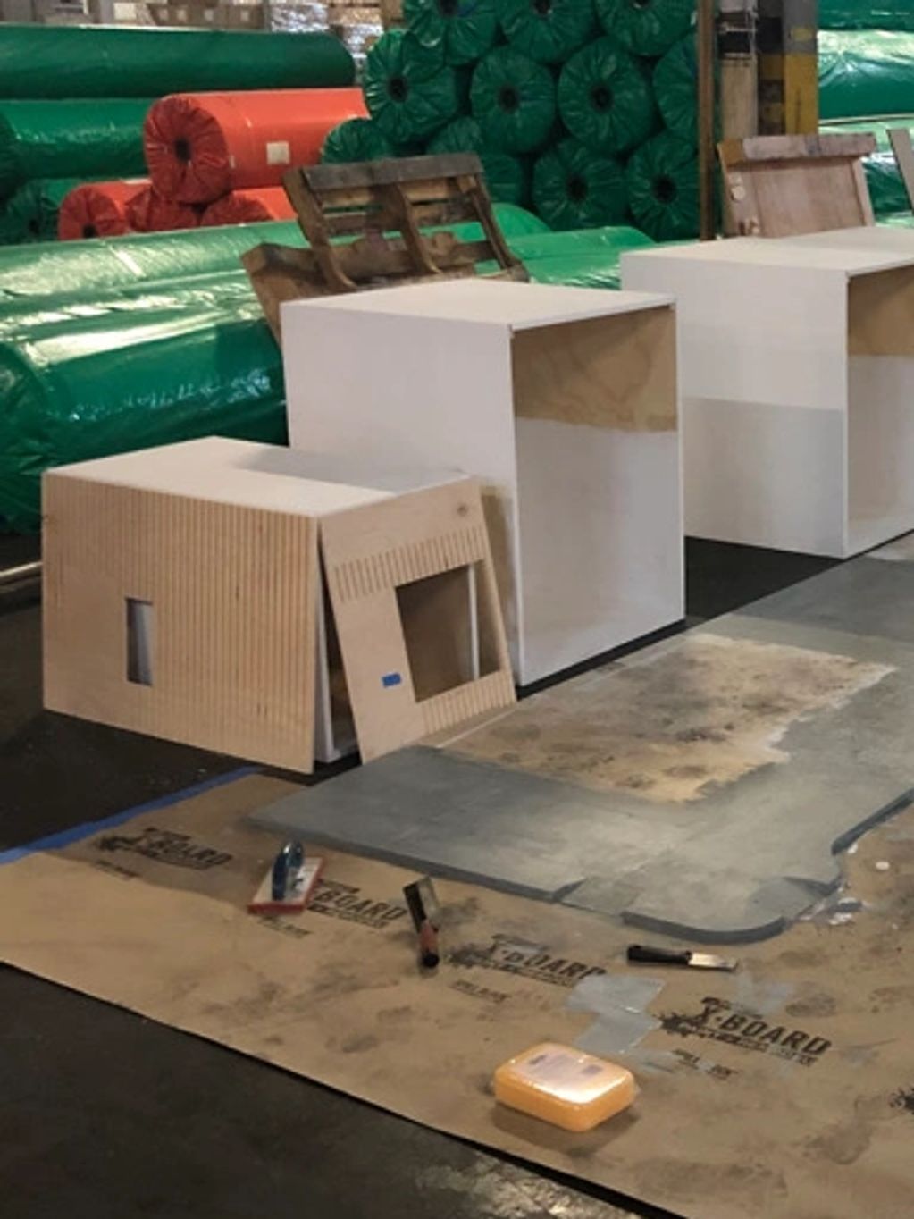 First Steps of Construction Built at 1:6 Scale