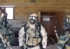 Soldier in MOPP 4