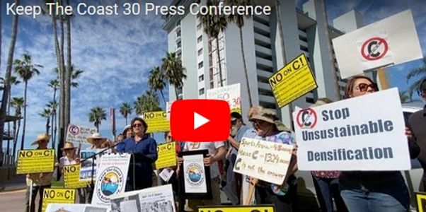 Screen capture of video from the Rally at the Capri event on 10/20/22.