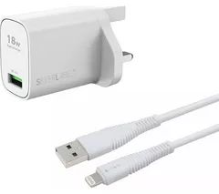 SwiftCharge 18W USB Charger with Cable