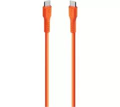 Orange USB-C Cable