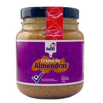 Crema de almendras Sand, frasco de 120 g