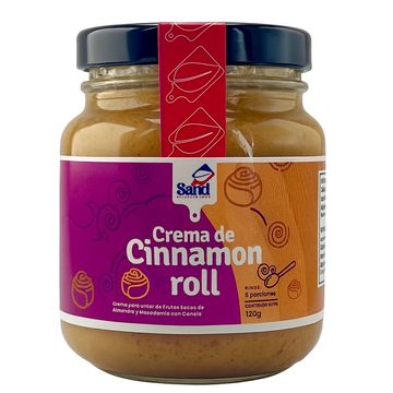 Crema Cinnamon Roll Sand, frasco de 120 g