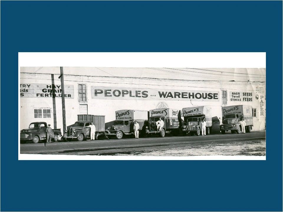 Peoples Warehouse, Inc Moving & Storage cover