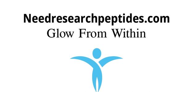 Needresearchpeptides.com logo with tagline.