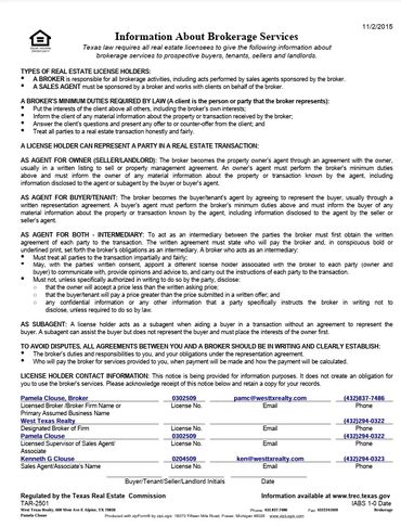 West Texas Realty is CVR's exclusive broker - meet Pam & Kenneth Clouse.