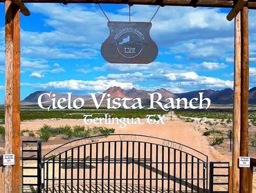 The beautiful CVR main entrance to a private gated community with deeded access right off of Highway