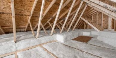 insulation in the walls