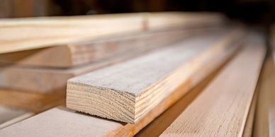 pile of lumber