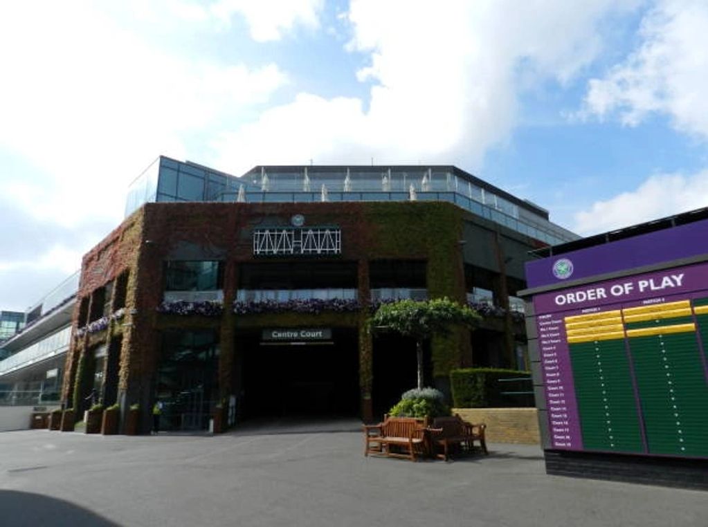 Wimbledon No 1 Court  - new roof