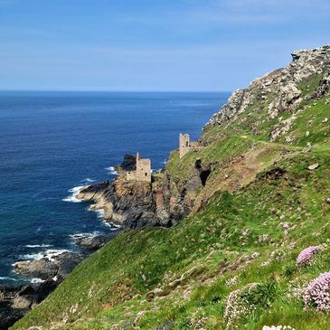 The beautiful Crowns Mine at Botallack
