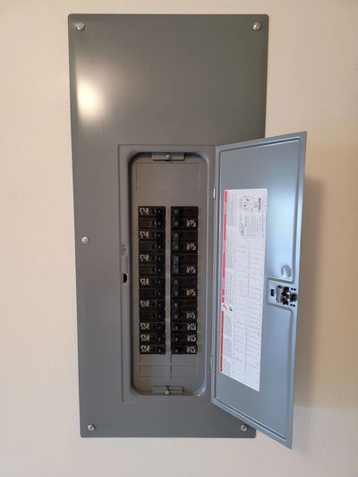 New electrical panel