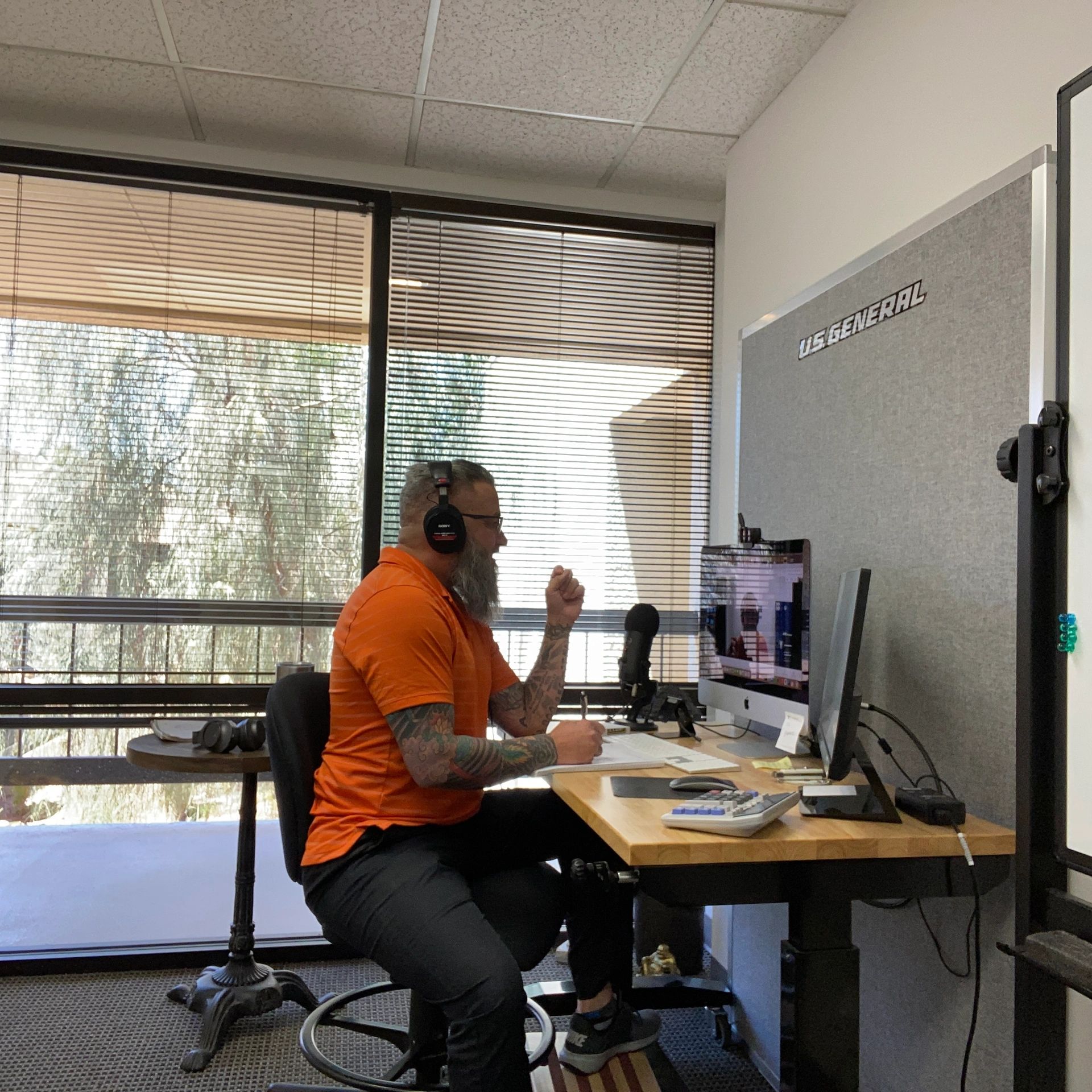 EF specialist working virtually  with a client on focus, task initiation, and follow-through skills