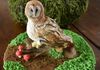 Barn Owl Centrepiece