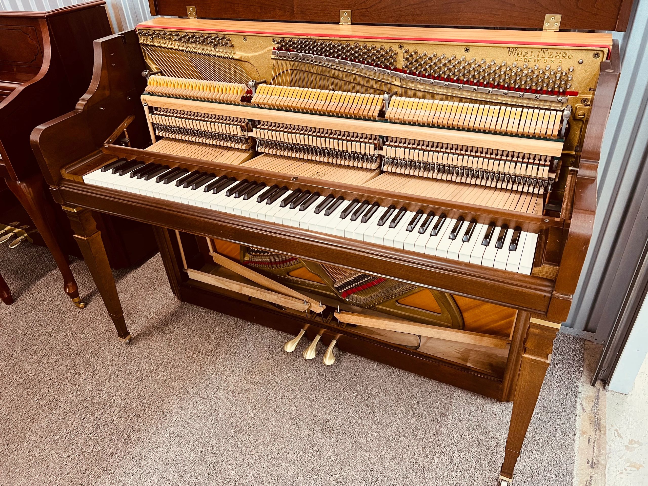 wurlitzer console piano value 2719