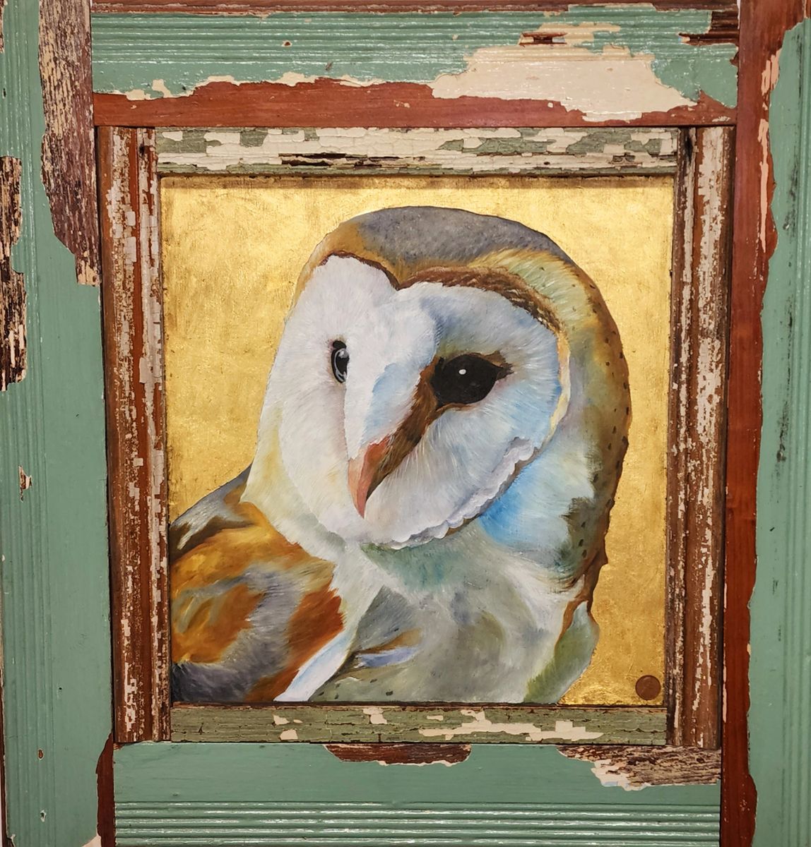 24k gold leaf paintings