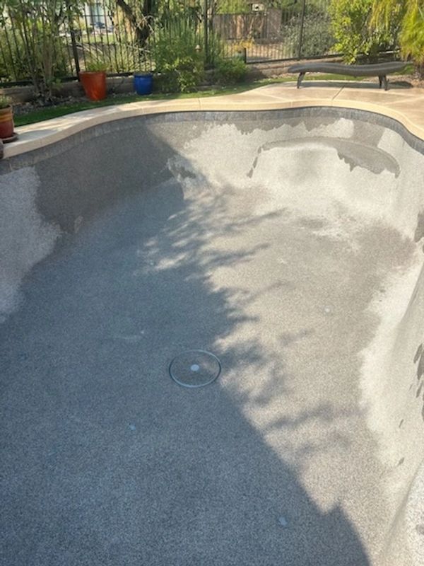 Pool drain and wash