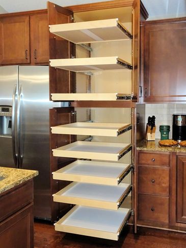 Pull Out Shelves  Edgewood Cabinetry