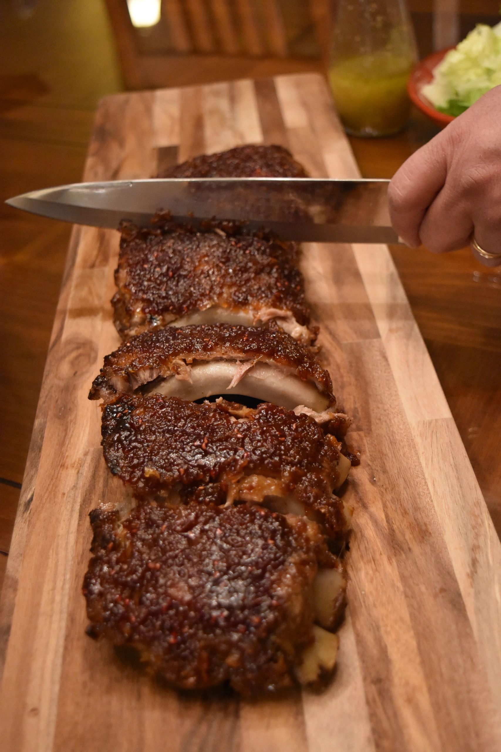 Raspberry Bacon Jam Baby Back Ribs