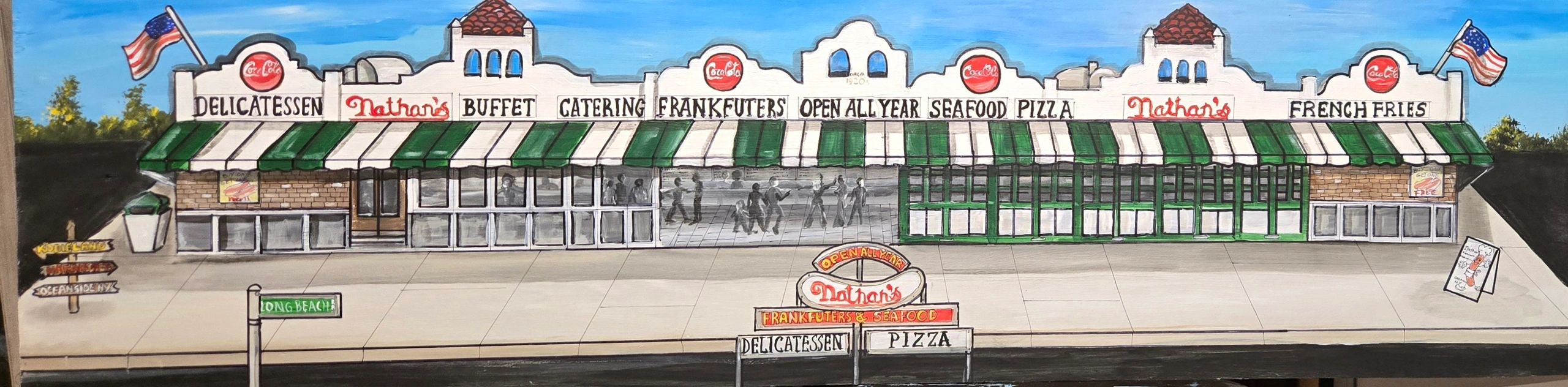 Nathans Long Beach Rd Oceanside N.Y