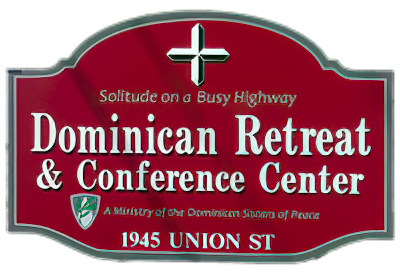 Retreat House sign
