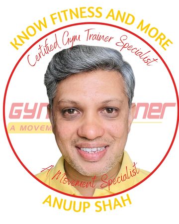 Portrait of Anuup Shah, Certified Gym Trainer Specialist.