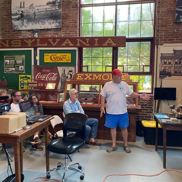 Our Lecture Series is all about educational & entertaining programing. Photo from John Haff Lecture.