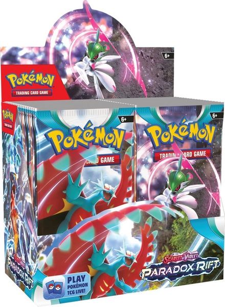 Pokémon paradox rift booster box