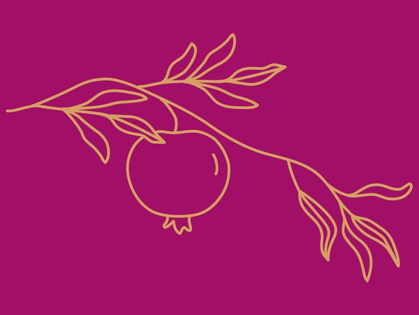 Pomegranate symbol