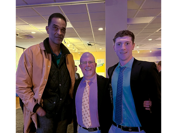 Ralph Sampson, Seppi's father, and Seppi