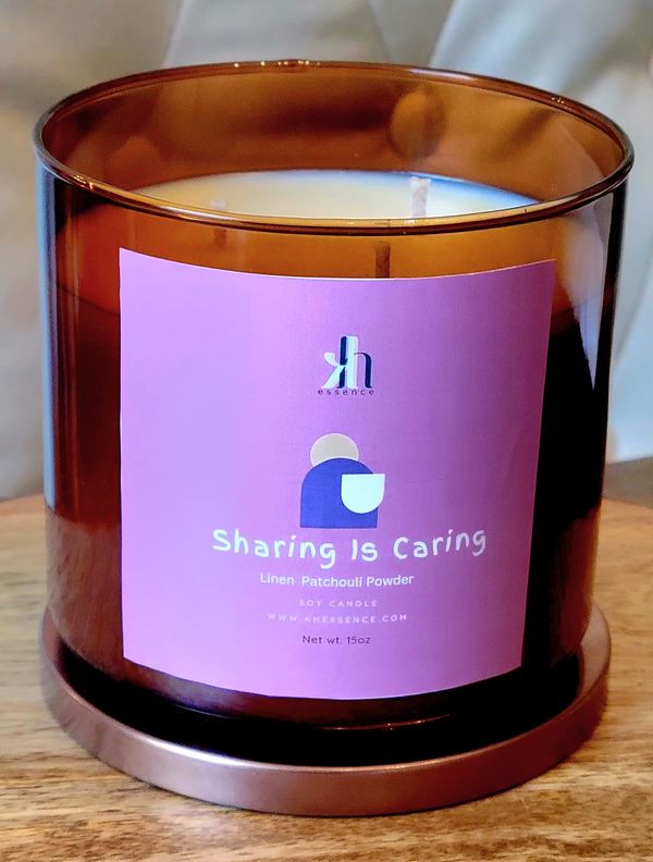 Sharing Is Caring Soy Candles (3wick)
Net wt. 15oz.