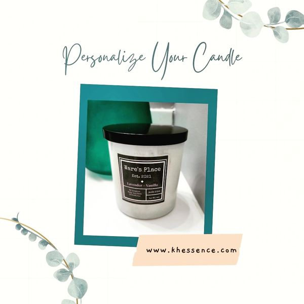 Personalize your candle!