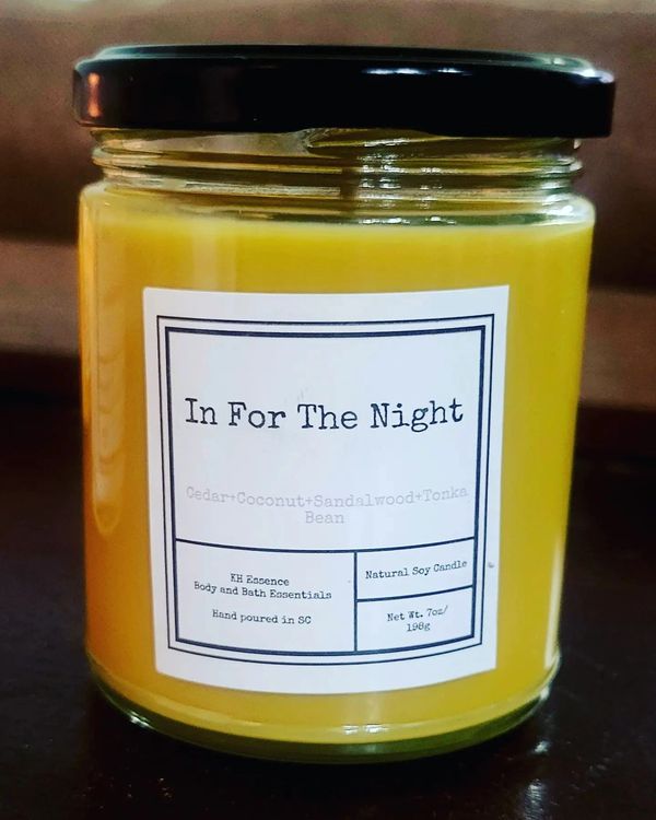 In For The Night  Soy Candle
7oz/9oz.