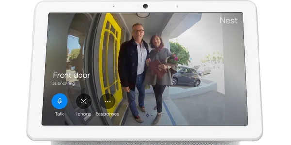 Google Nest Max Hub for Google Nest Security Cameras Video Doorbell and Camera Floodlights