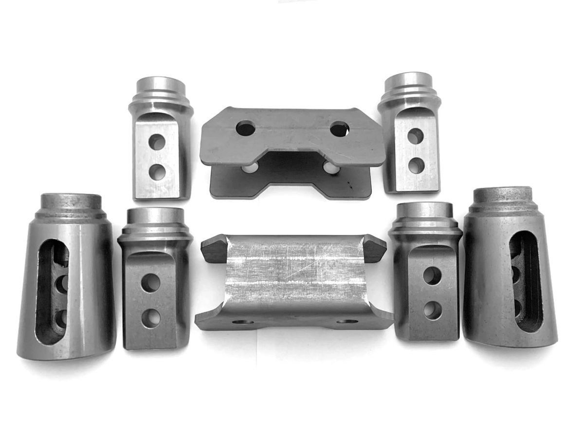 Polaris Pro Hd Roll Cage Connectors Adapters 4 Seat Kit Fits 2 And 1 34 Tubing 8973