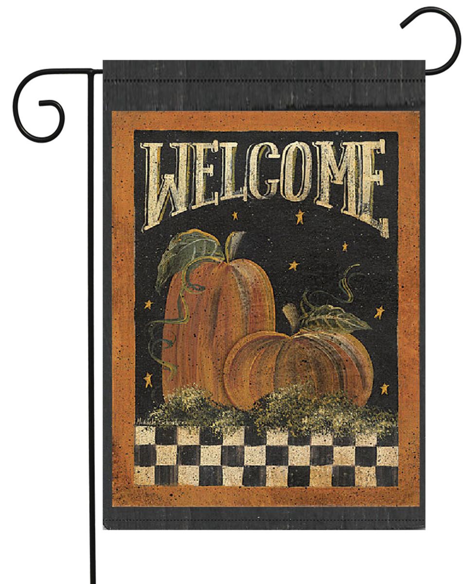 Pumpkins Garden Flag Wholesale Package of Three Flags G 2279