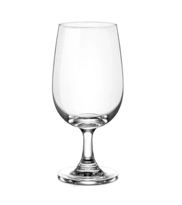 Timeless stemmed goblet with refined, versatile appeal. Water or artisan cocktails. 