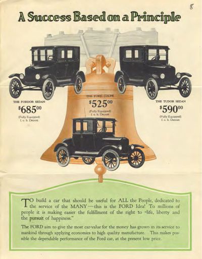 1924 Ford Freedom mailer